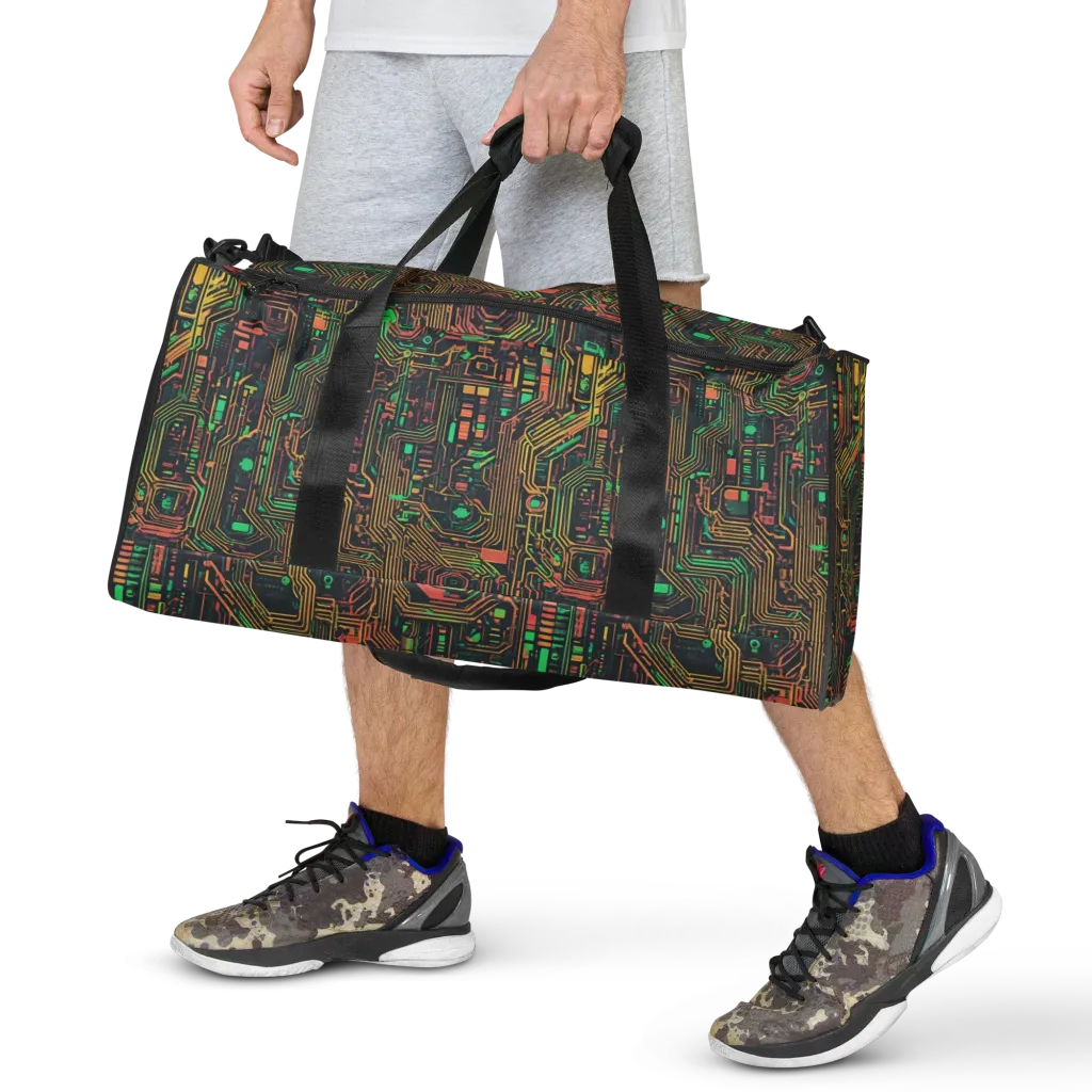 Copper Logic on Duffle Bag — Front