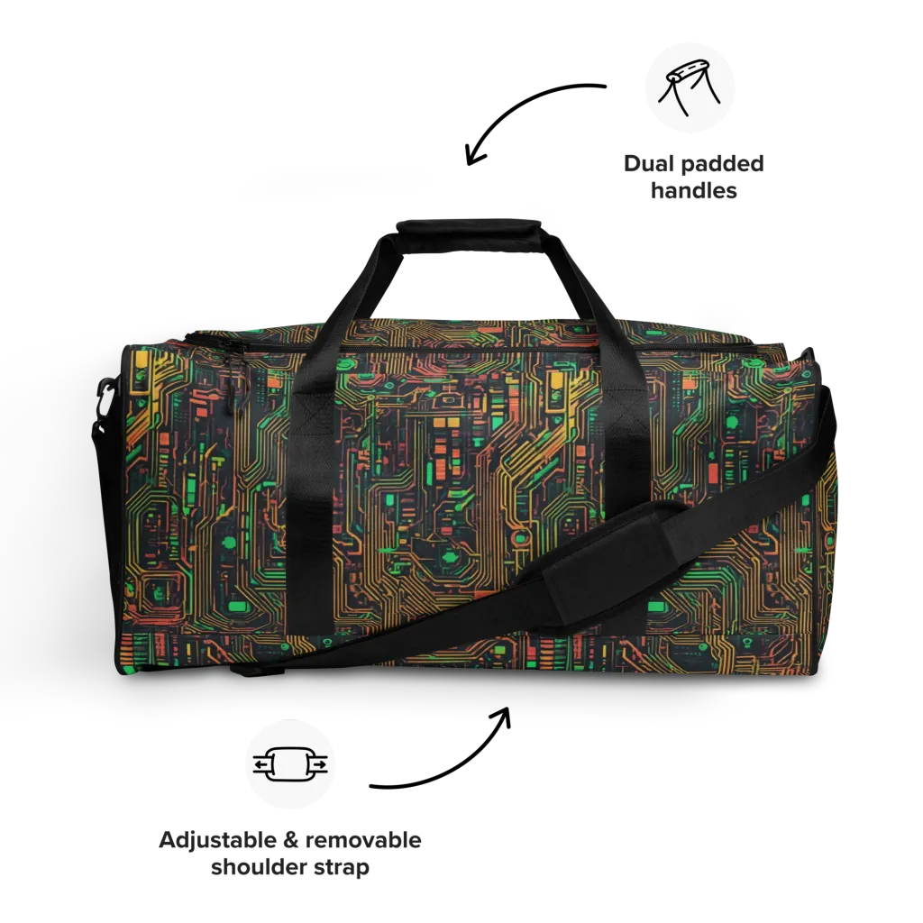 Copper Logic on Duffle Bag — Front