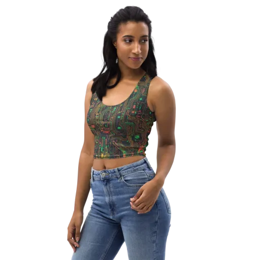 Copper Logic on a Crop Top