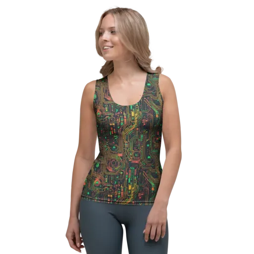 Copper Logic on a Women's Tank Top