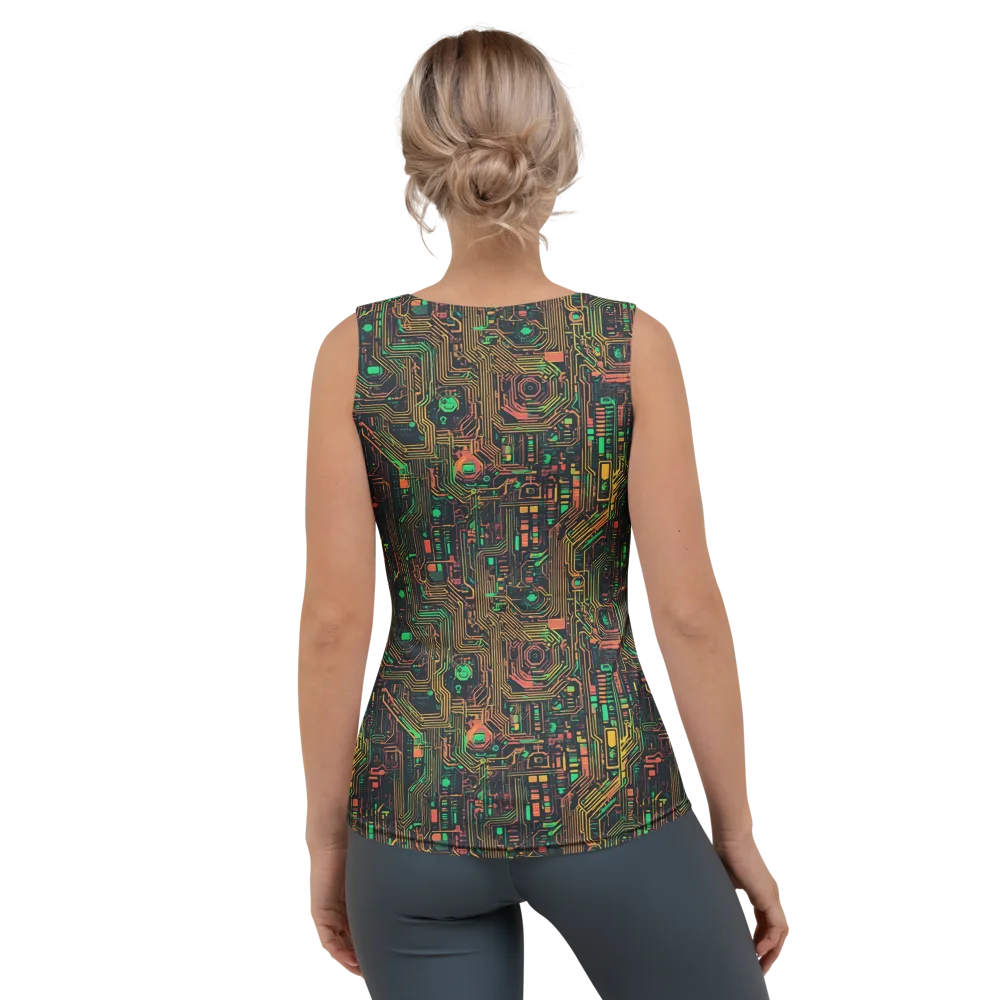 Copper Logic on Women's Tank Top — Back
