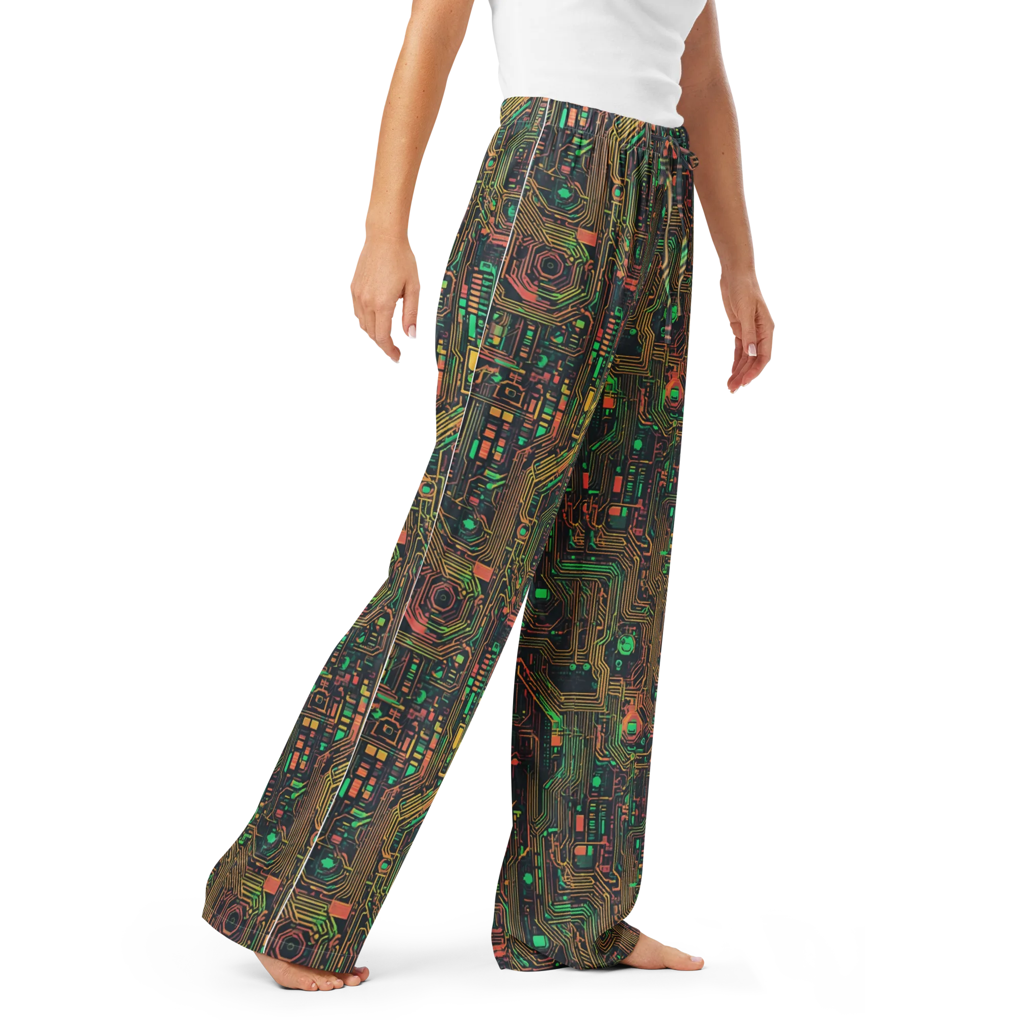Copper Logic on Women's Pajama Pants — Right Front
