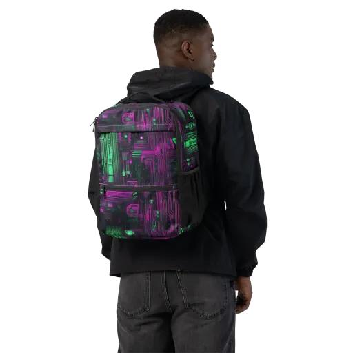 Synthwave Circuit on a Utility Backpack