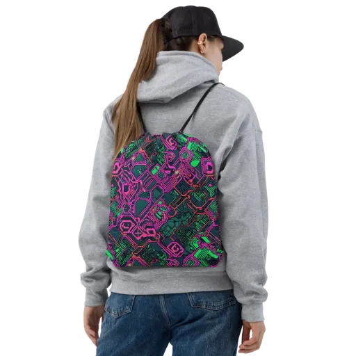 Electric Lattice on a Drawstring Bag