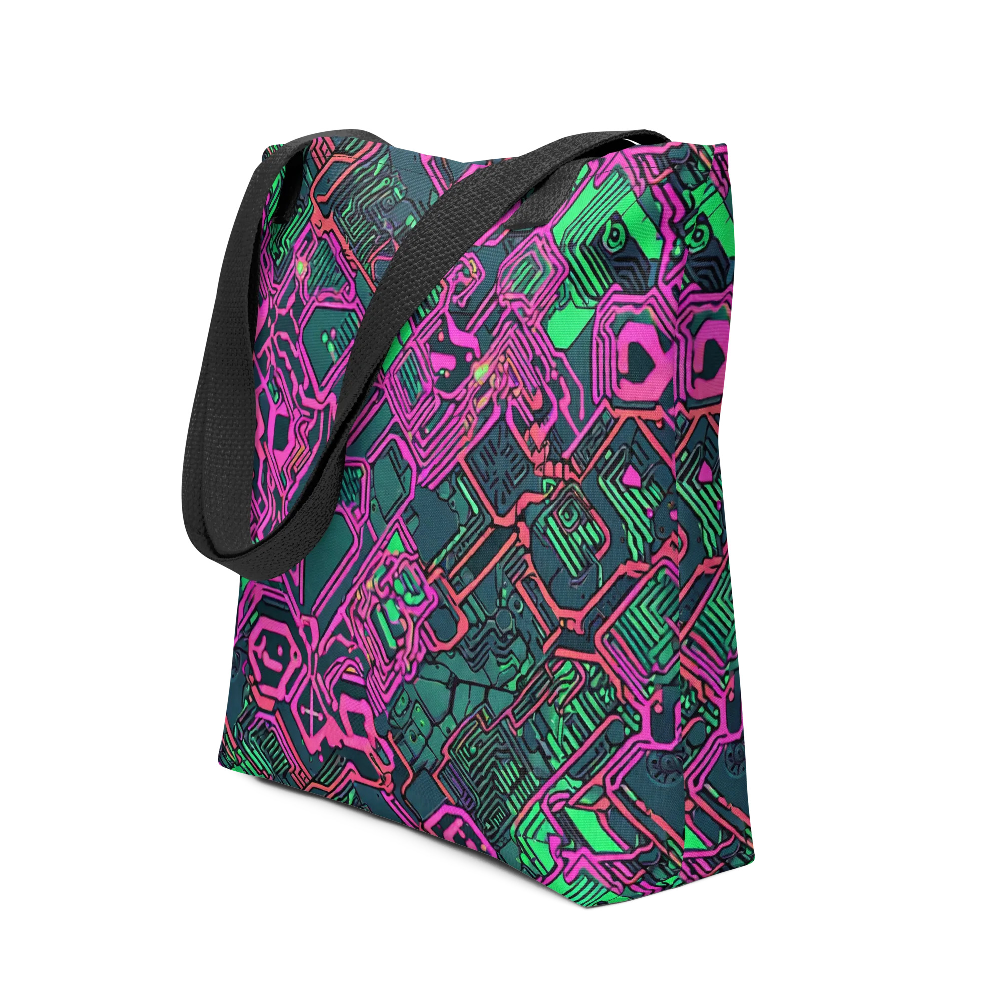 Electric Lattice on Tote Bag — Front