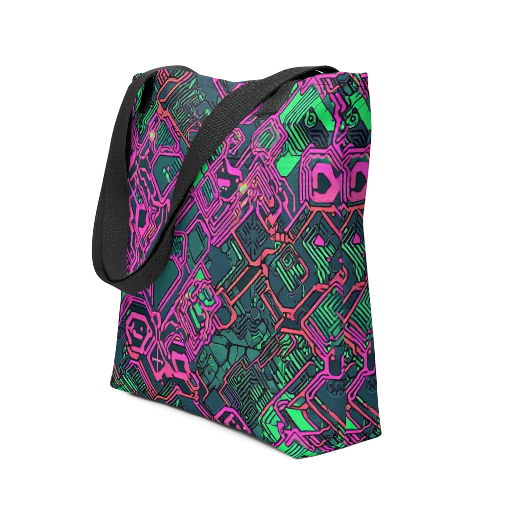 Electric Lattice on Tote Bag — Front