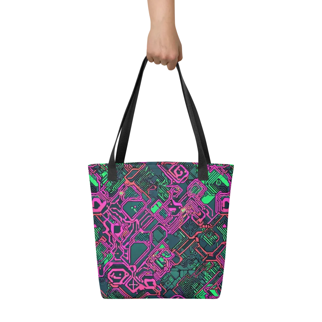 Electric Lattice on Tote Bag — Front