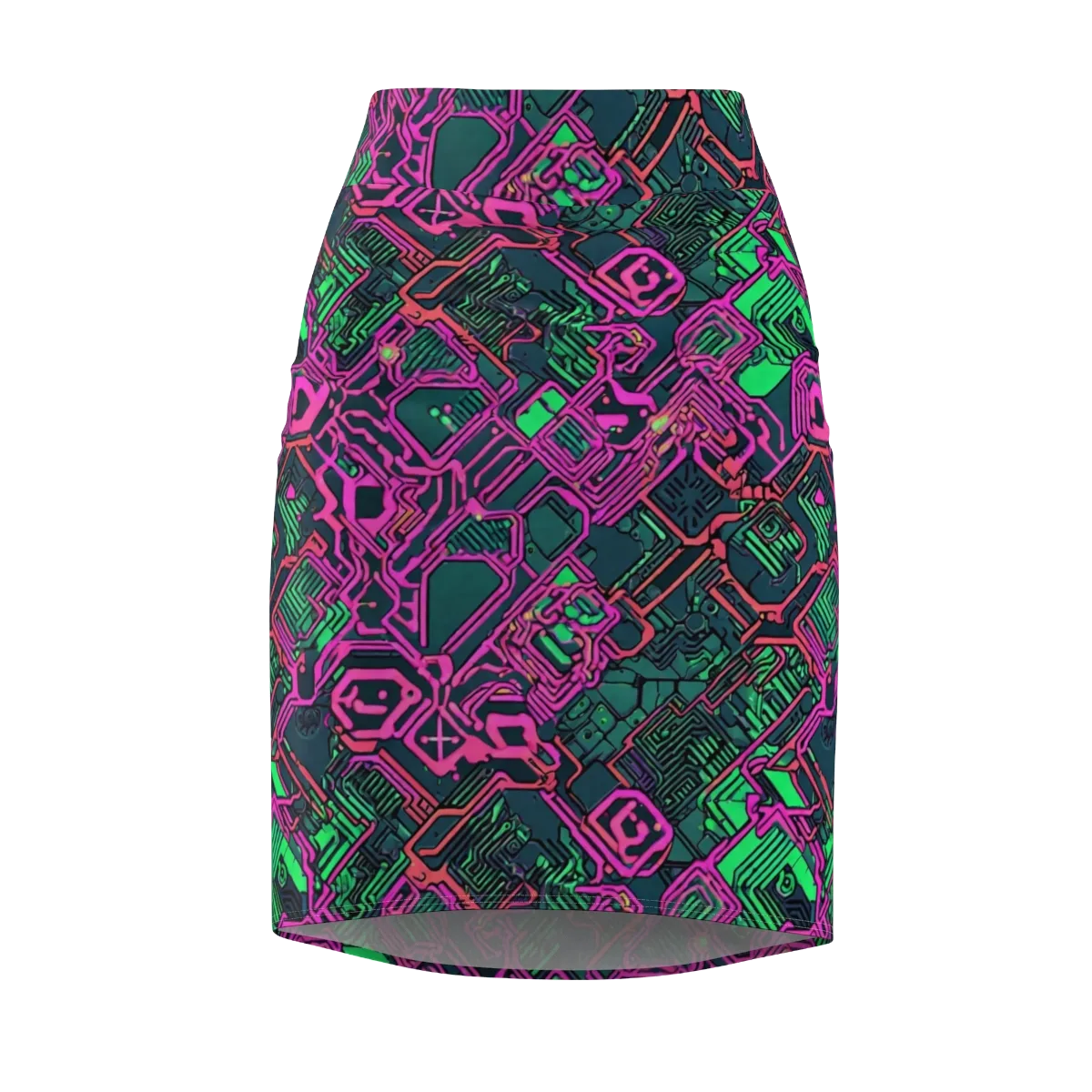 Electric Lattice on Pencil Skirt — Front