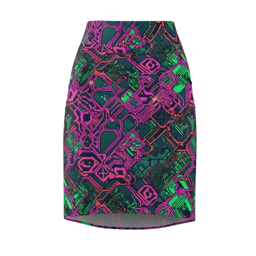 Electric Lattice on a Pencil Skirt