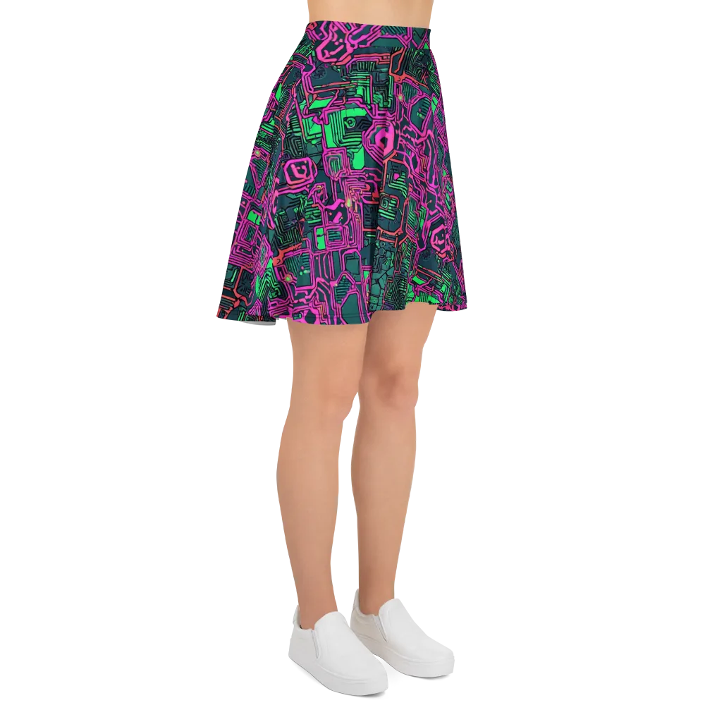 Electric Lattice on Skater Skirt — Right