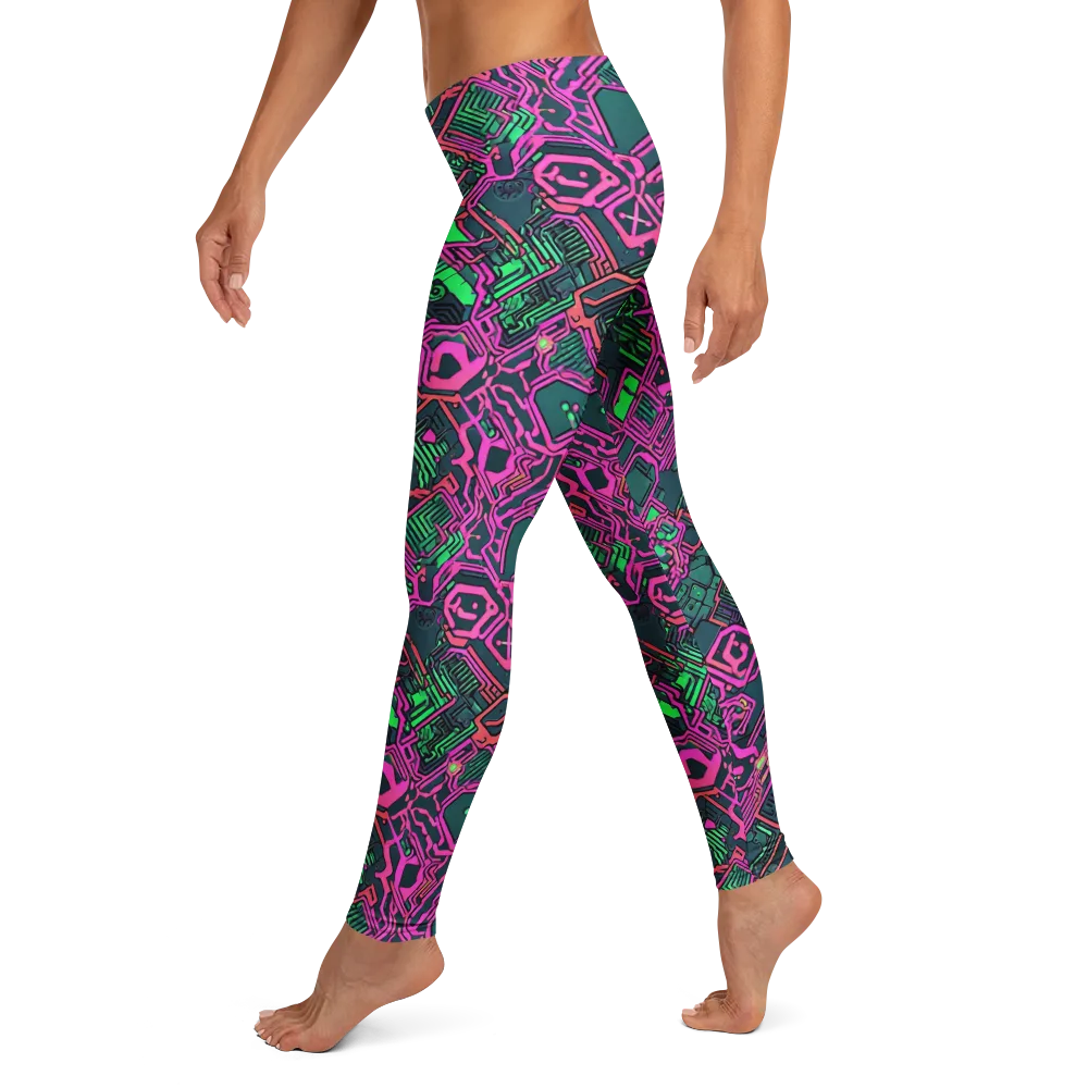 Electric Lattice on Leggings — Left