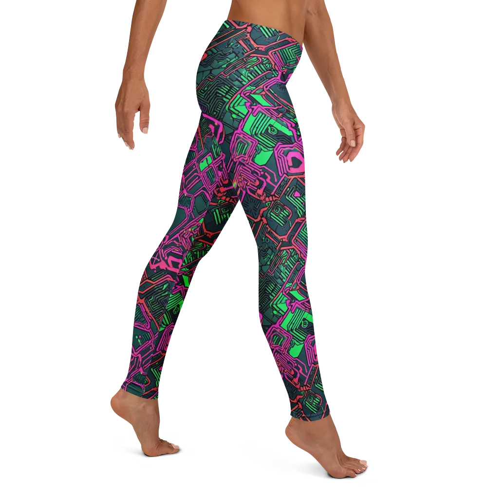 Electric Lattice on Leggings — Right