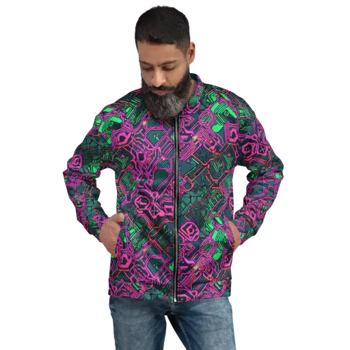 Electric Lattice on a Bomber Jacket