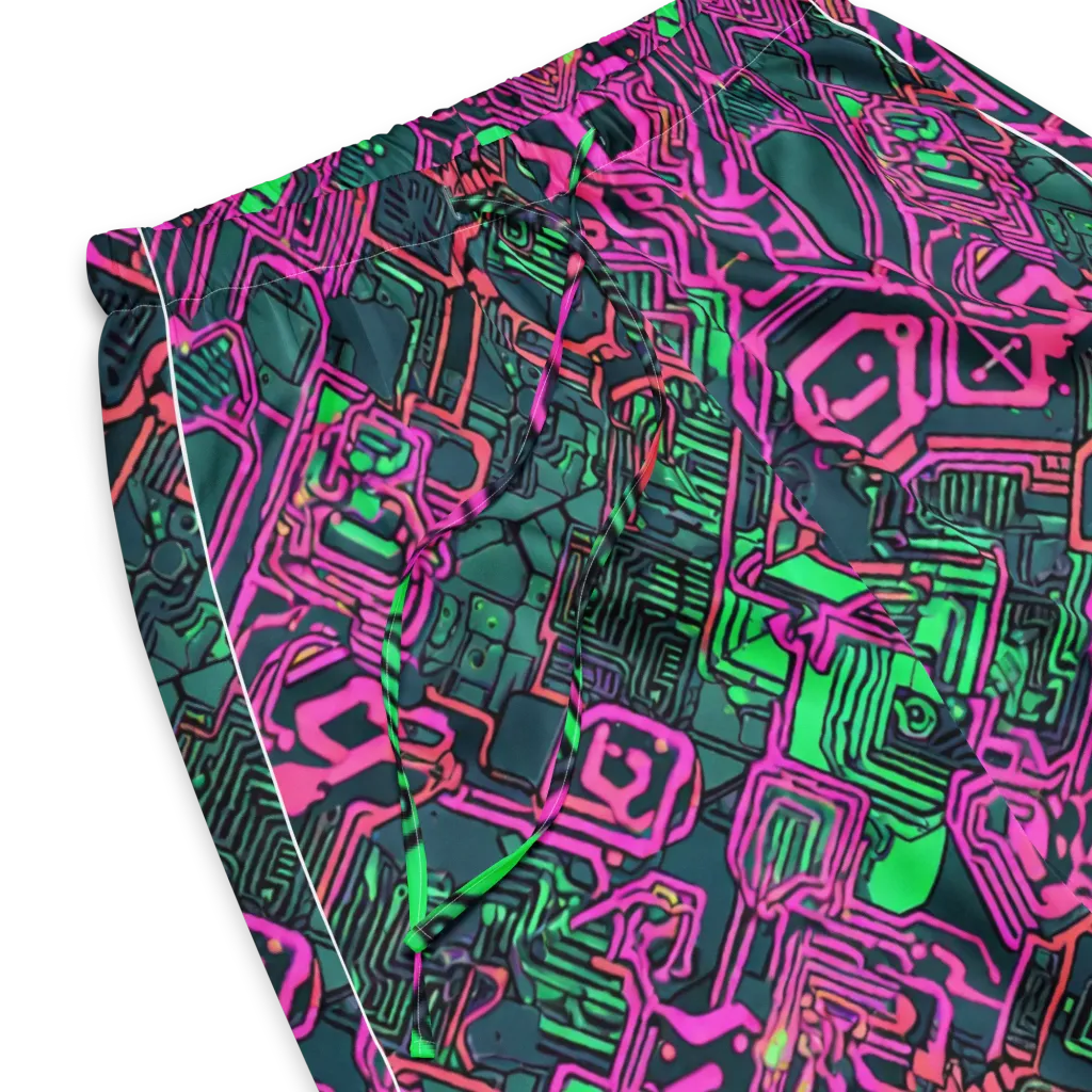 Electric Lattice on Women's Pajama Pants — Product details
