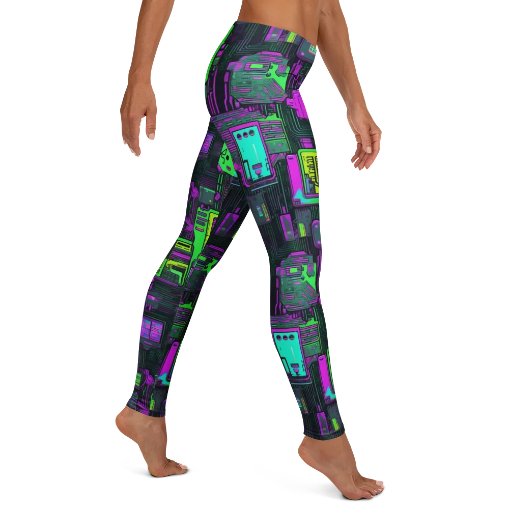 Synthwave Hardware on Leggings — Right