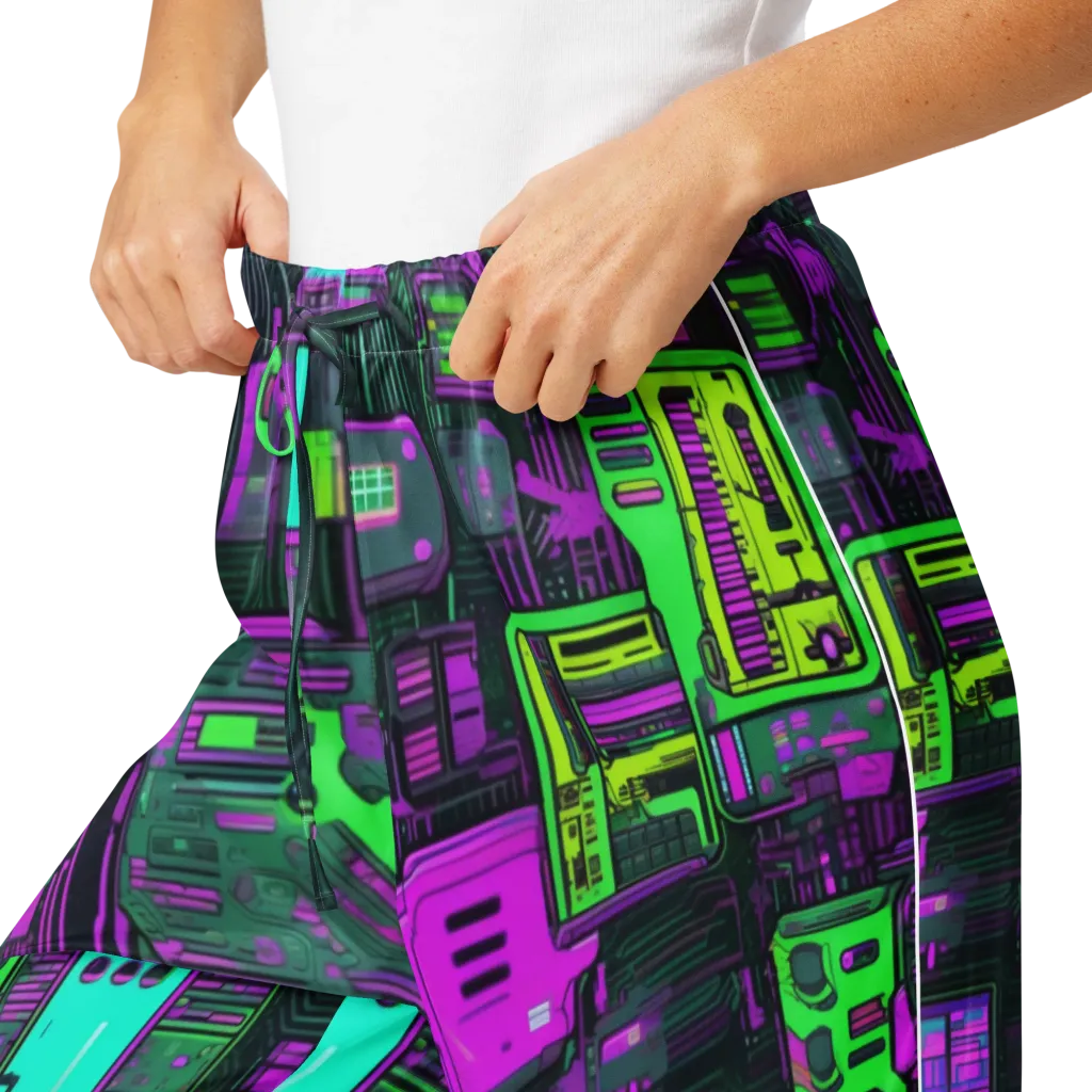 Synthwave Hardware on Women's Pajama Pants — Product details