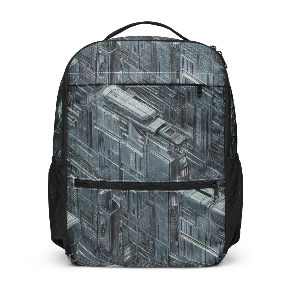 Midnight Infrastructure on Utility Backpack — Front