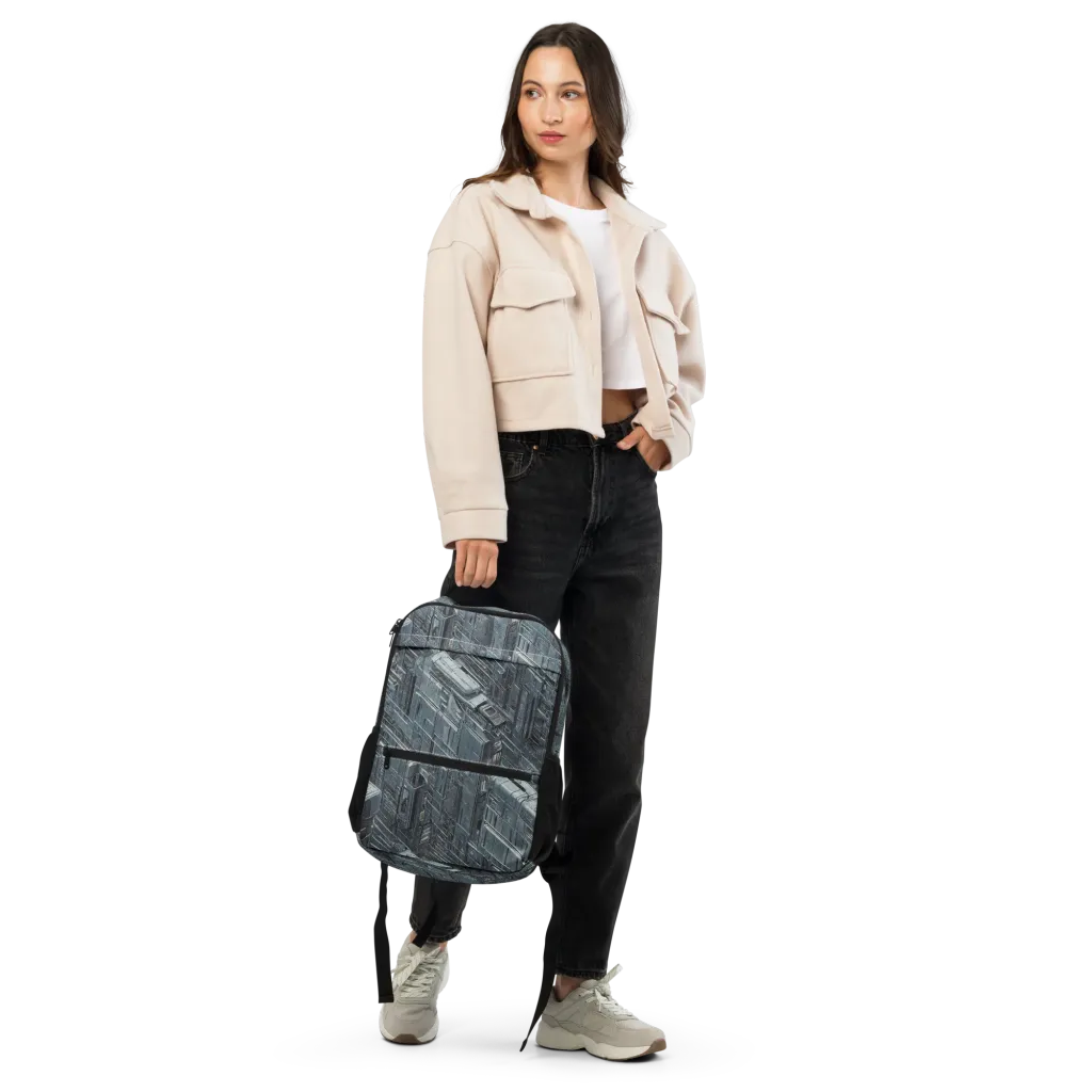 Midnight Infrastructure on Utility Backpack — Front