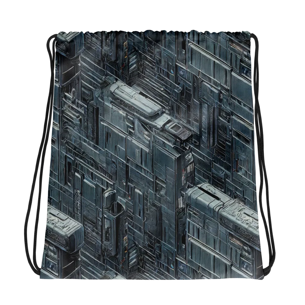 Midnight Infrastructure on Drawstring Bag — Photo