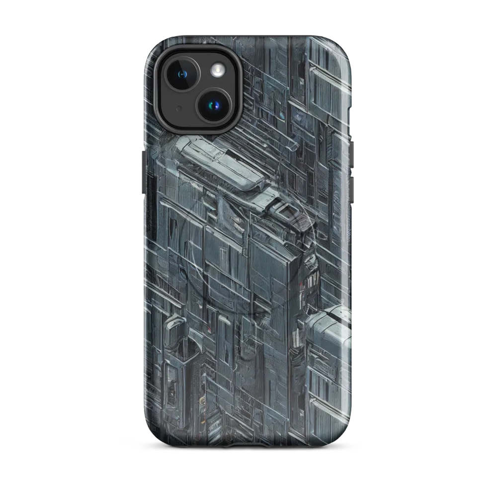 Midnight Infrastructure on MagSafe Tough Case for iPhone® — Front