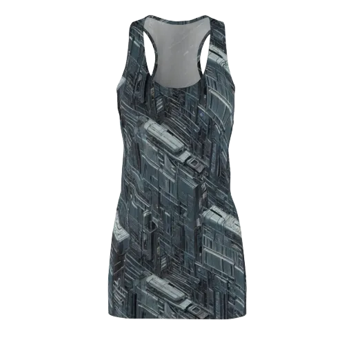Midnight Infrastructure on a Racerback Dress