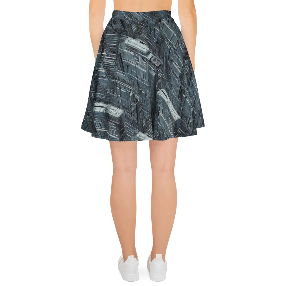Midnight Infrastructure on Skater Skirt — Back