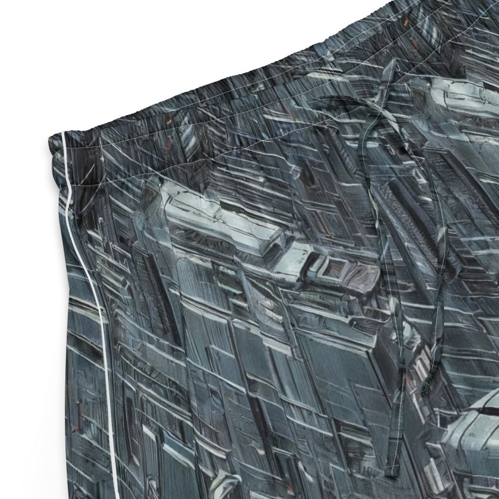 Midnight Infrastructure on Women's Pajama Shorts — Product details