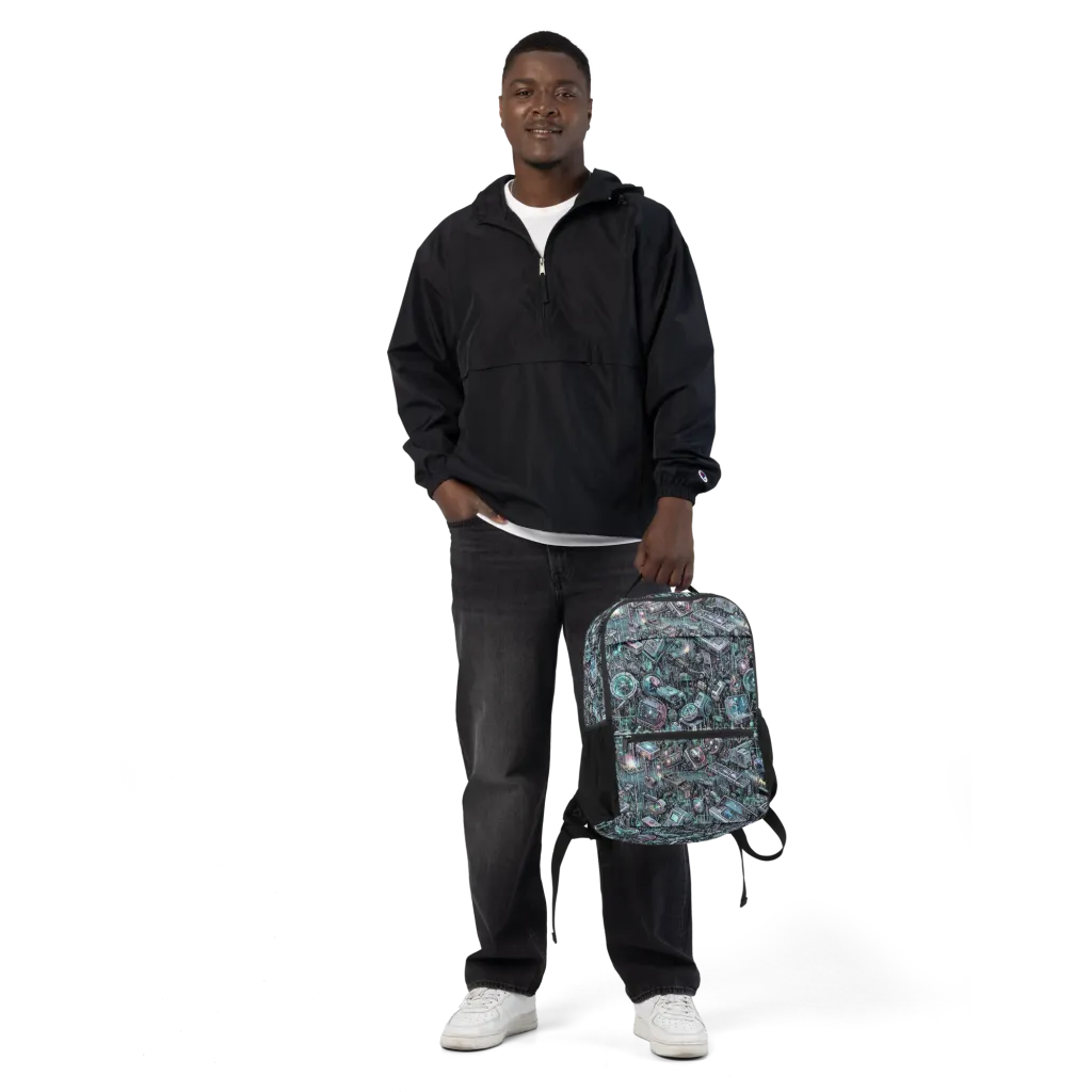 Machine Orchard on Utility Backpack — Front