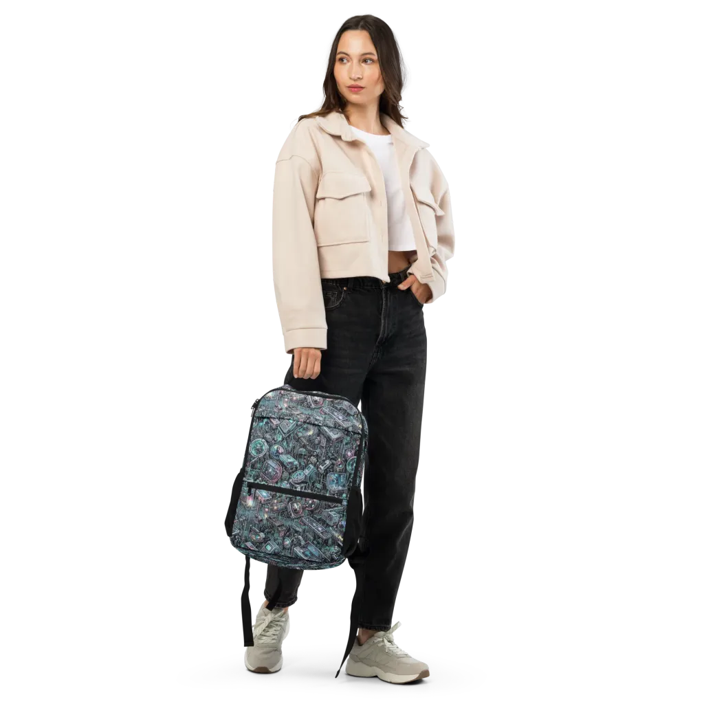 Machine Orchard on Utility Backpack — Front