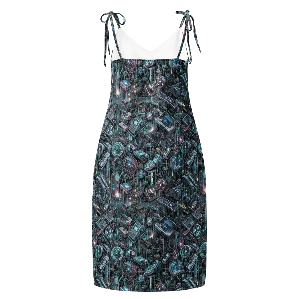 Machine Orchard on Slip Dress — Back