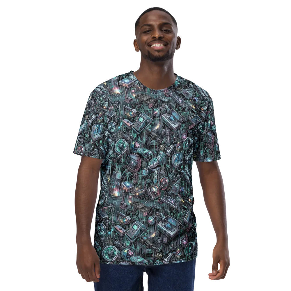 Machine Orchard on Men's Crew Neck T-Shirt — Front