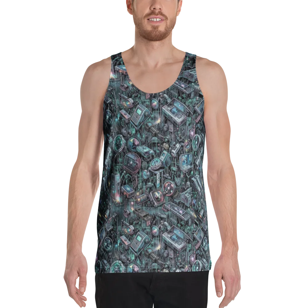 Machine Orchard on Men's Tank Top — Front