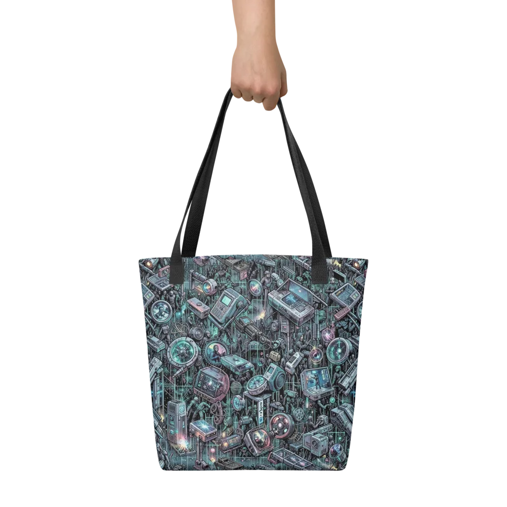 Machine Orchard on Tote Bag — Front