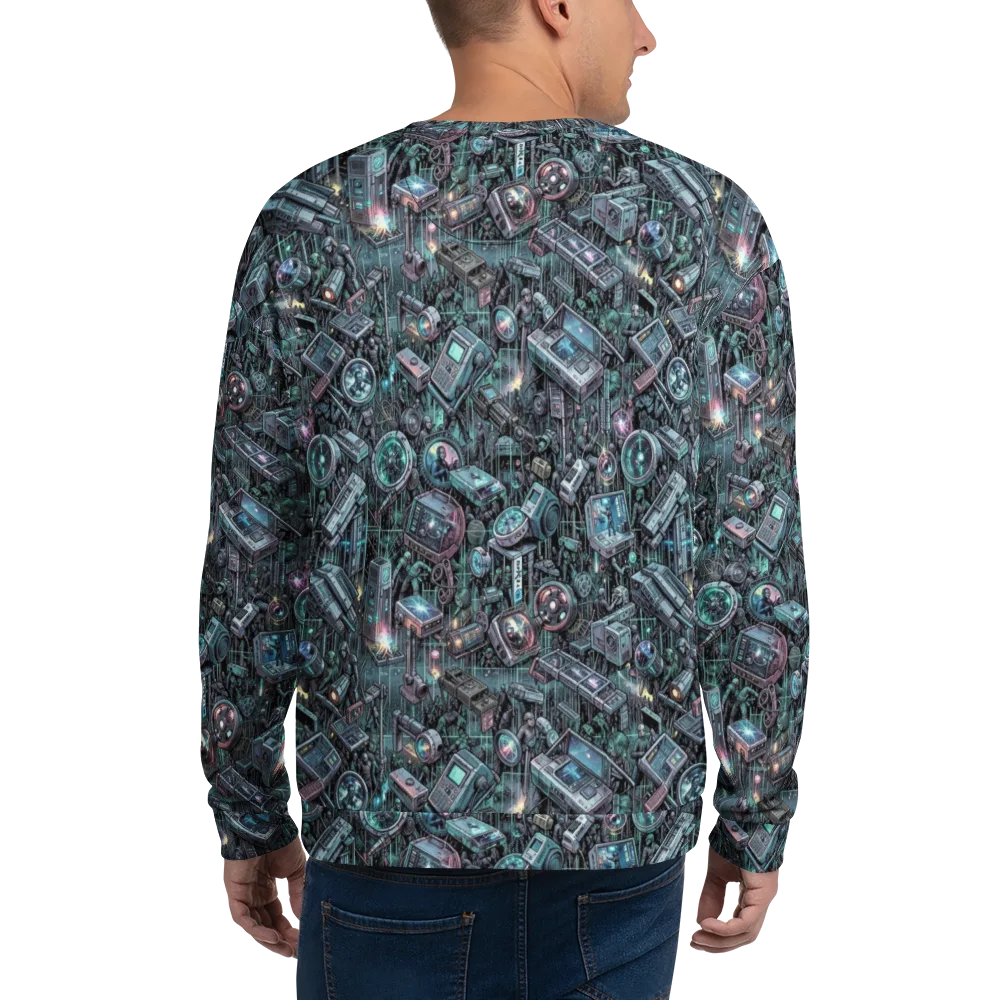 Machine Orchard on Sweatshirt — Back