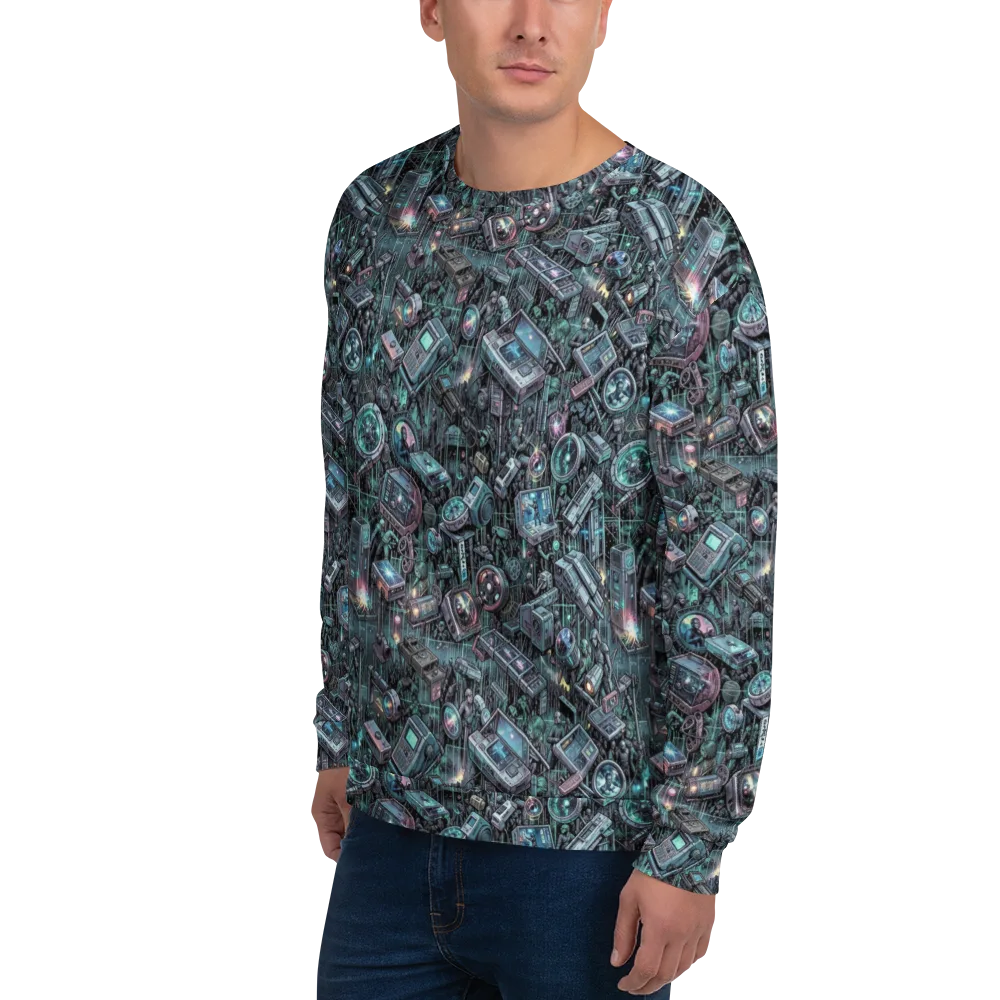 Machine Orchard on Sweatshirt — Left Front