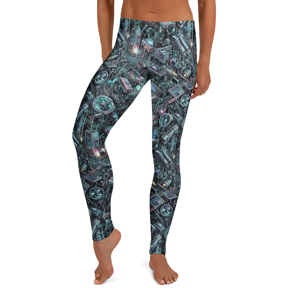 Machine Orchard on Leggings — Front