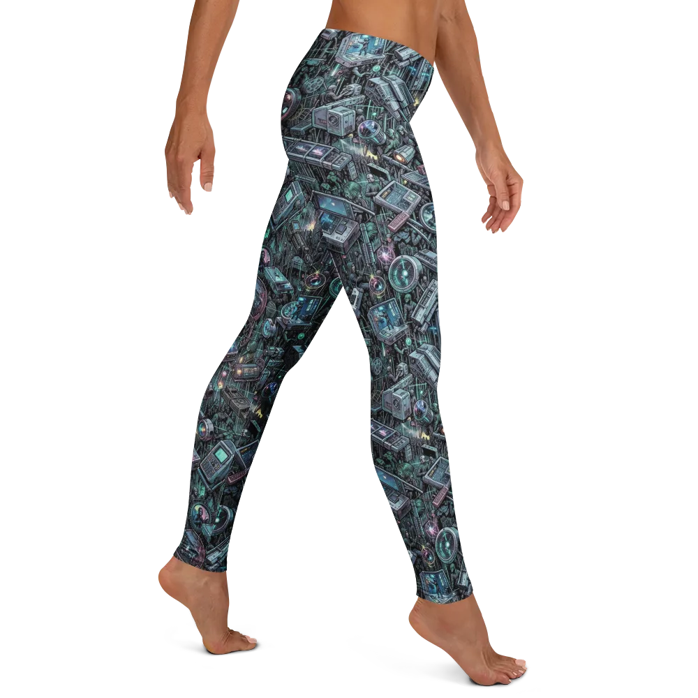 Machine Orchard on Leggings — Right