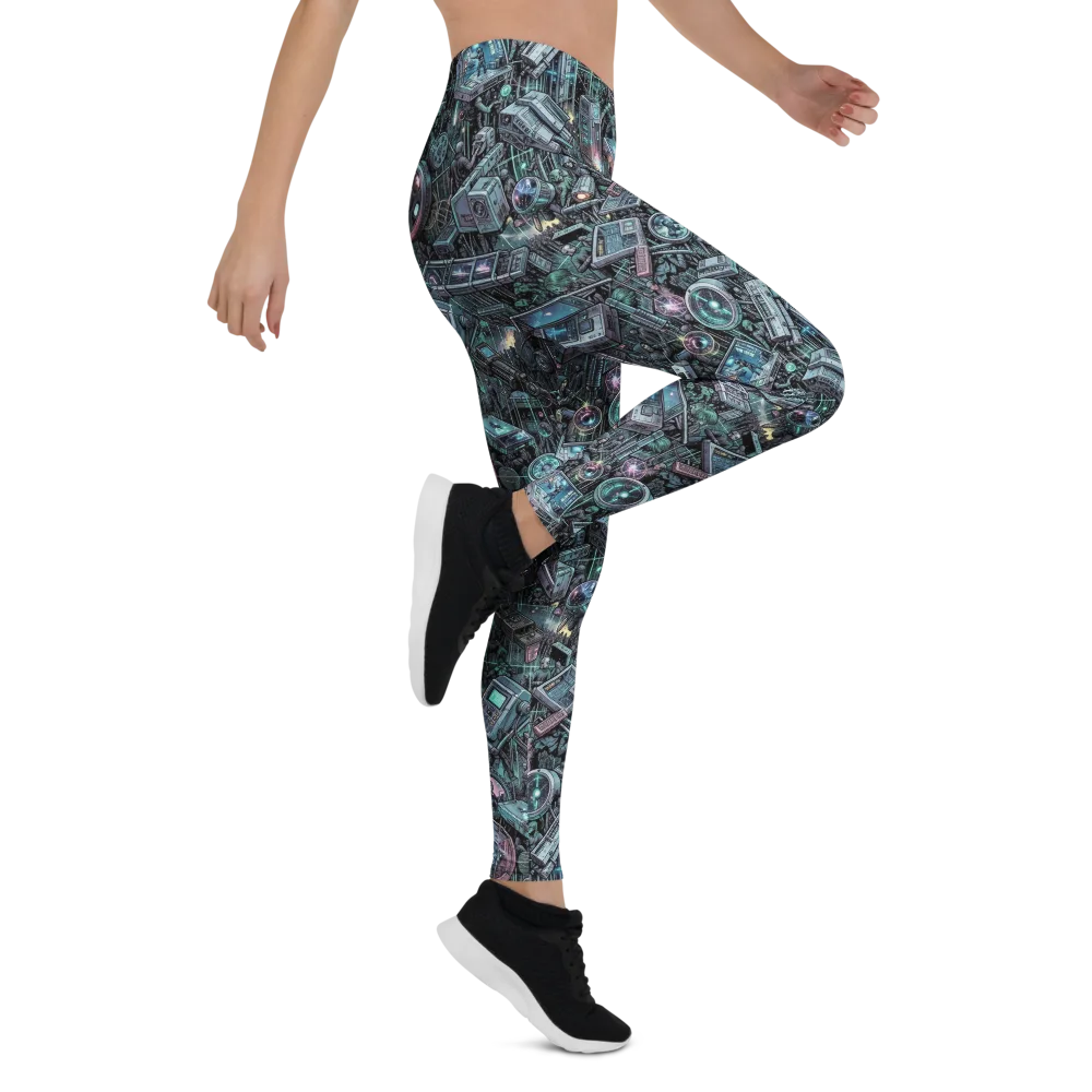 Machine Orchard on Leggings — Right