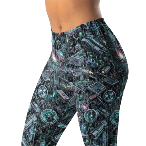 Machine Orchard on a Leggings