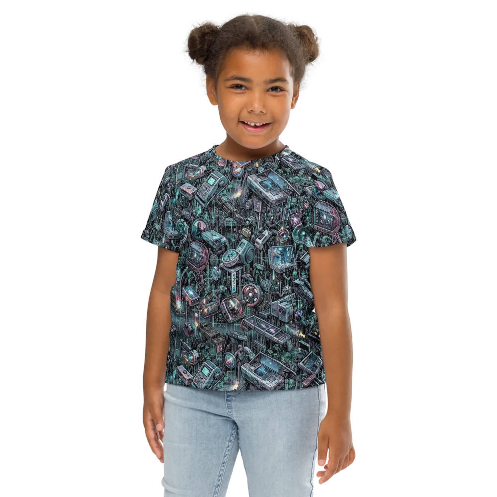 Machine Orchard on Kids Crew Neck T-Shirt — Front