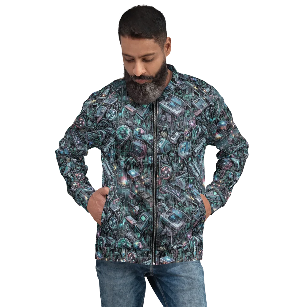Machine Orchard on Bomber Jacket — Front