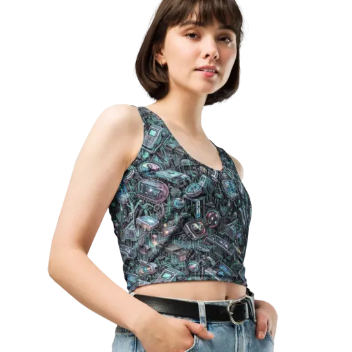 Machine Orchard on a Crop Top