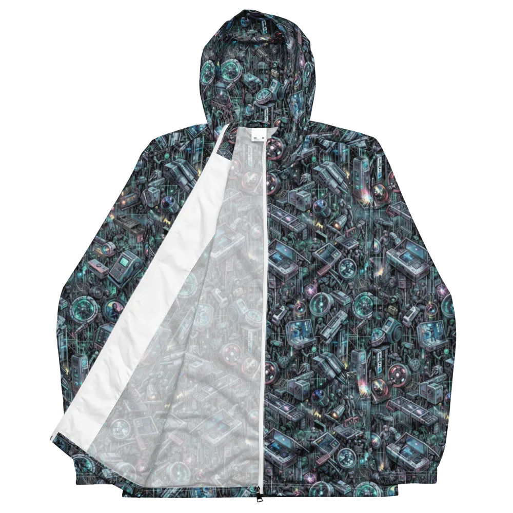 Machine Orchard on Men's Windbreaker — Front