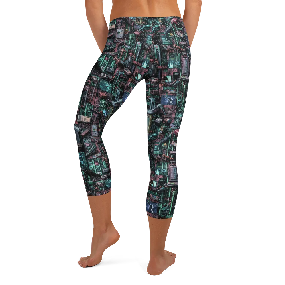 Circuit Coven on Capri Leggings — Back