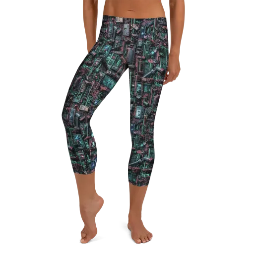 Circuit Coven on a Capri Leggings