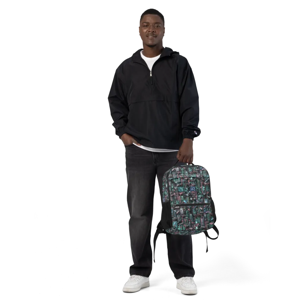 Circuit Coven on Utility Backpack — Front