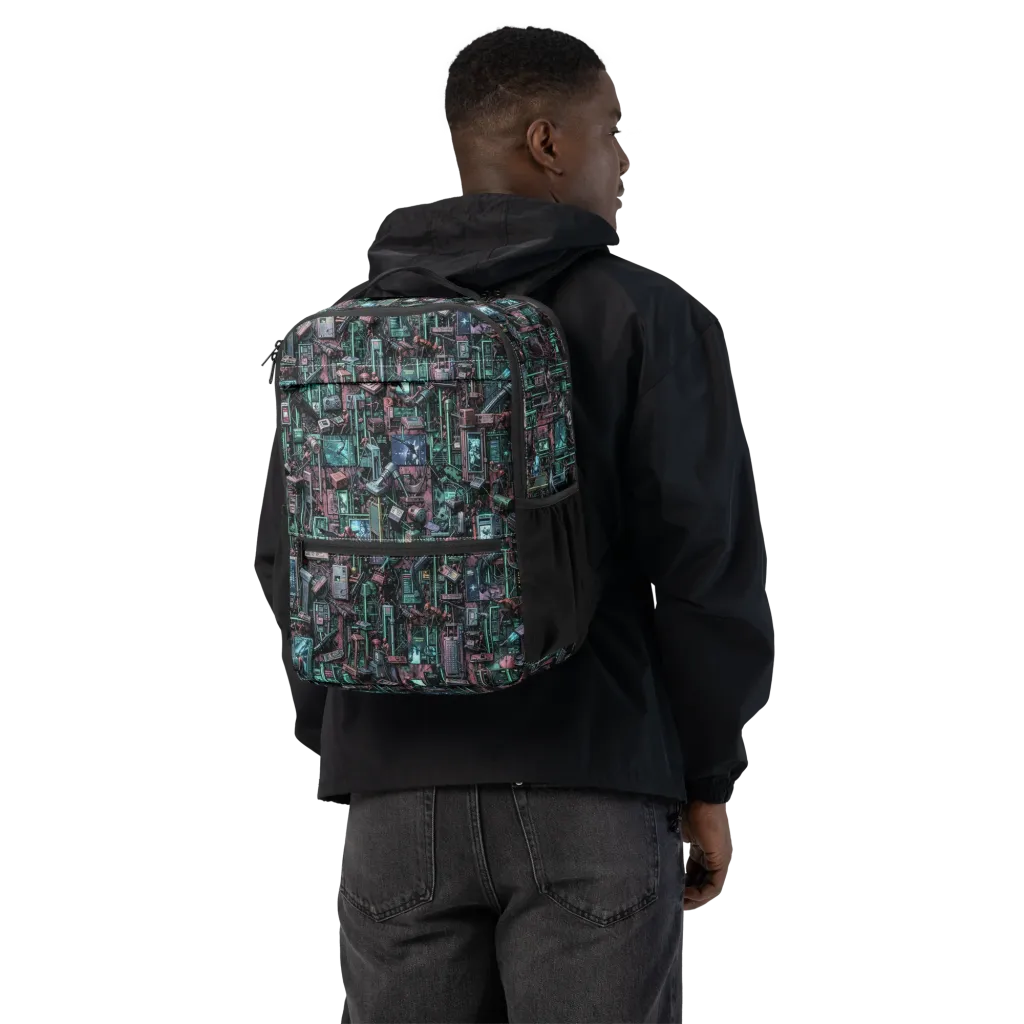 Circuit Coven on Utility Backpack — Back