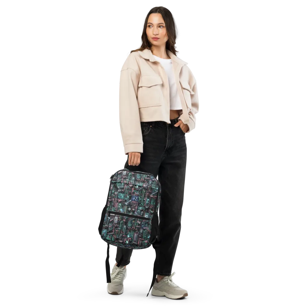 Circuit Coven on Utility Backpack — Front