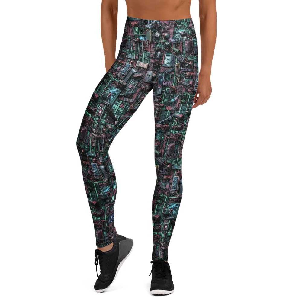 Circuit Coven on Yoga Leggings — Front