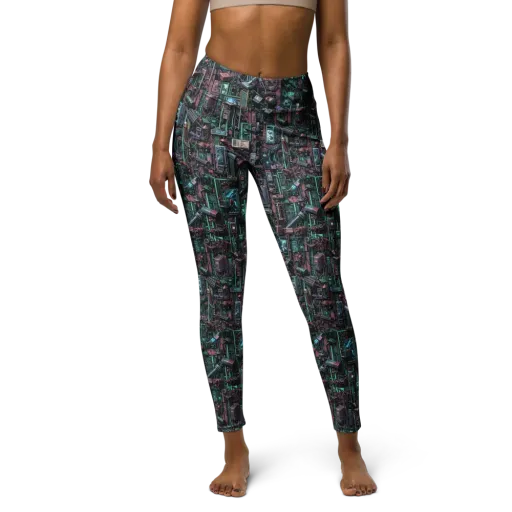 Circuit Coven on a Yoga Leggings